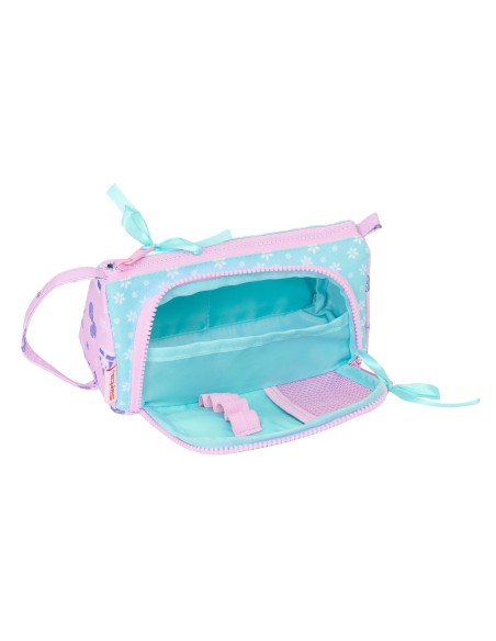 Fourre-tout Frozen Cool days Violet Bleu ciel 20 x 11 x 8,5 cm