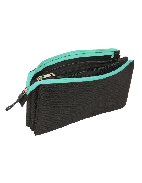 Trousse Fourre-Tout Triple Kings League El barrio Noir 22 x 12 x 3 cm