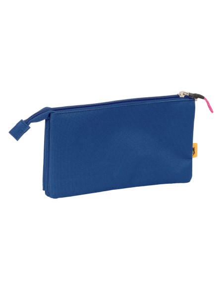 Trousse Fourre-Tout Triple Kings League 1k Bleu 22 x 12 x 3 cm