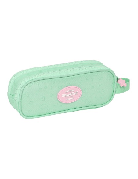 Trousse Fourre-Tout Double BlackFit8 Moon Vert 21 x 8 x 6 cm