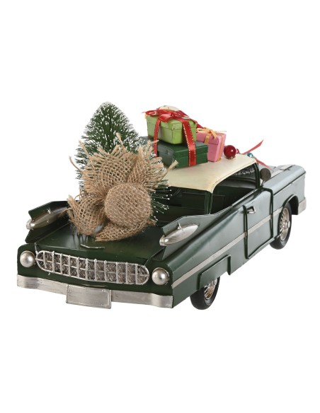 Décorations de Noël Home ESPRIT Rouge Vert 36 x 14,5 x 23 cm (2 Unités)