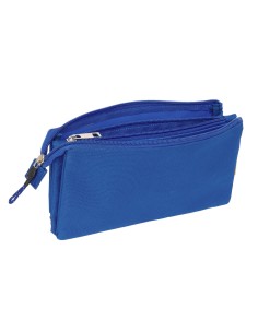 Trousse Fourre-Tout Triple Kings League Saiyans Bleu 22 x 12 x 3 cm 2