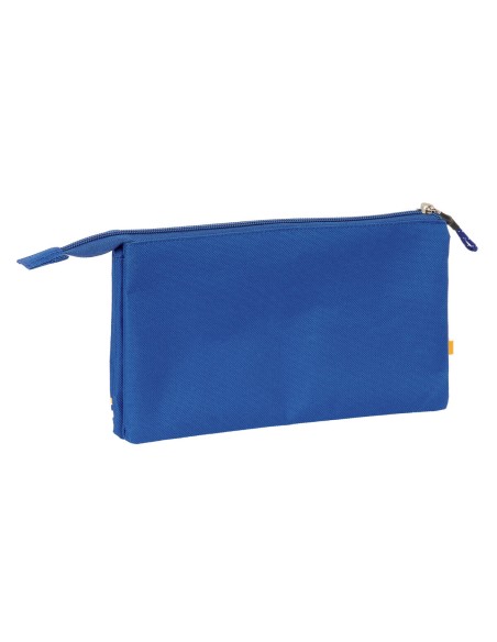 Trousse Fourre-Tout Triple Kings League Saiyans Bleu 22 x 12 x 3 cm
