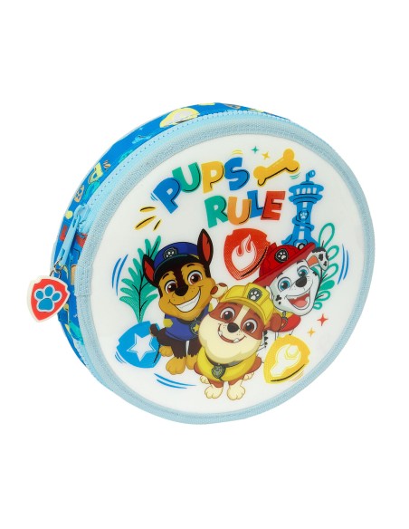 Pochette crayons The Paw Patrol Pups rule Bleu 18 Pièces