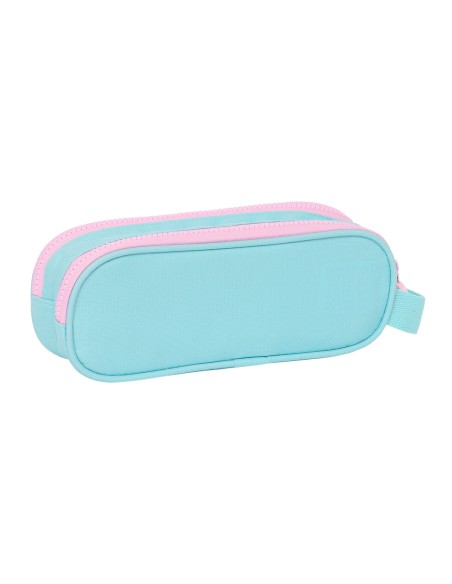Trousse Fourre-Tout Double Munich Heaven Bleu ciel 21 x 8 x 6 cm