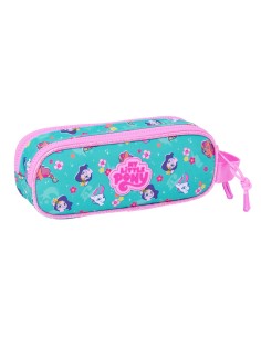 Trousse Fourre-Tout Double My Little Pony Magic Rose Turquoise 21 x 8 x 6 cm