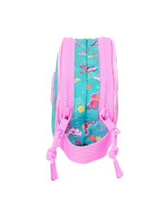 Trousse Fourre-Tout Double My Little Pony Magic Rose Turquoise 21 x 8 x 6 cm 2