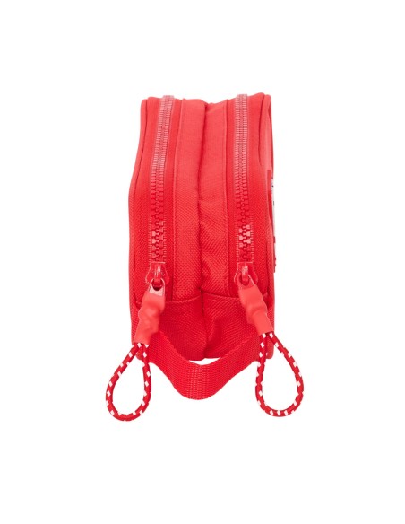 Trousse Fourre-Tout Double Atlético Madrid Rouge 21 x 8 x 6 cm