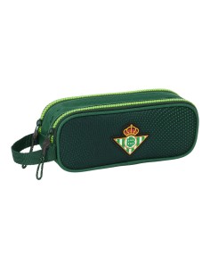 Trousse d'écolier Real Betis Balompié Vert 21 x 8 x 6 cm