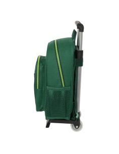Cartable à roulettes Real Betis Balompié Vert 28 x 34 x 10 cm 2