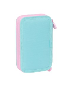 Plumier double Munich Heaven Bleu ciel 12.5 x 19.5 x 4 cm 28 Pièces 2