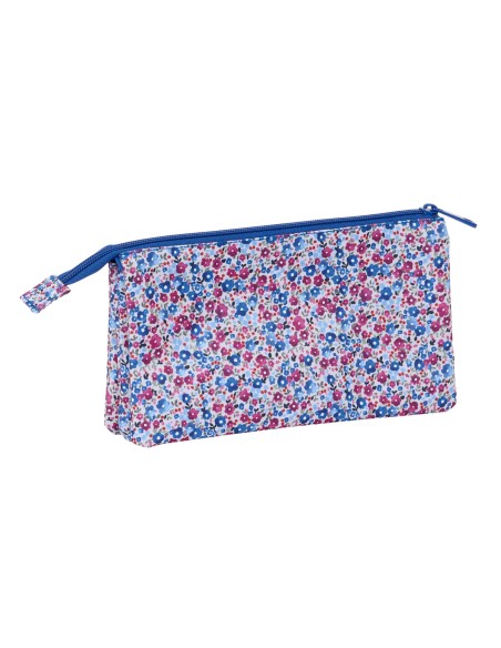 Fourre-tout Nait Nait Flores coimbra azul Bleu 22 x 12 x 3 cm