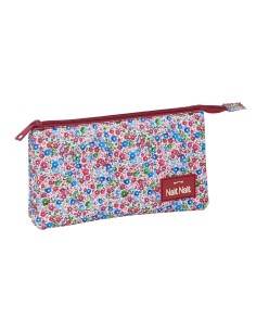 Fourre-tout Nait Nait Flores coimbra burdeos Bordeaux 22 x 12 x 3 cm