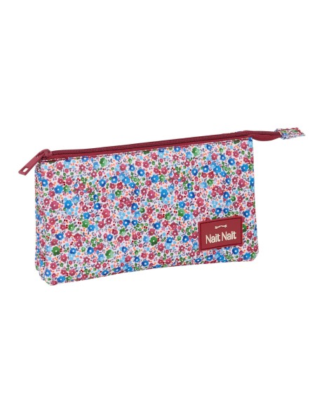 Fourre-tout Nait Nait Flores coimbra burdeos Bordeaux 22 x 12 x 3 cm