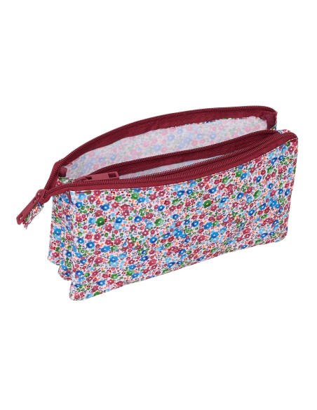 Fourre-tout Nait Nait Flores coimbra burdeos Bordeaux 22 x 12 x 3 cm