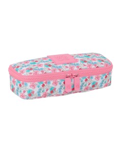 Trousse d'écolier Moos Flores Multicouleur 22 x 5 x 8 cm