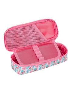 Trousse d'écolier Moos Flores Multicouleur 22 x 5 x 8 cm 2