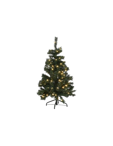 Sapin de Noël Home ESPRIT Vert PVC Métal 76 x 76 x 120 cm