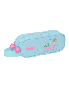 Trousse d'écolier Safta Bicicleta Bleu 21 x 8 x 6 cm