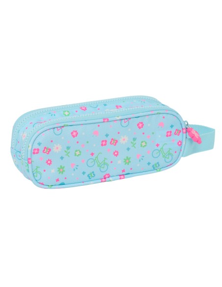 Trousse d'écolier Safta Bicicleta Bleu 21 x 8 x 6 cm