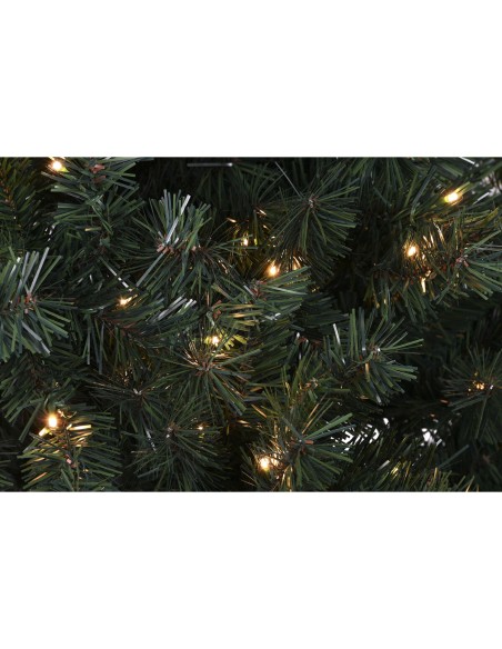 Sapin de Noël Home ESPRIT Vert PVC Métal 132 x 132 x 210 cm