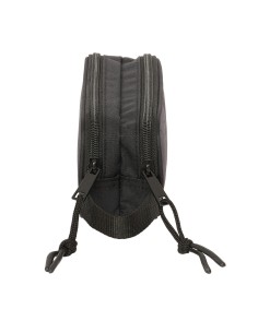 Trousse Fourre-Tout Double Wednesday Noir 21 x 8 x 6 cm 2