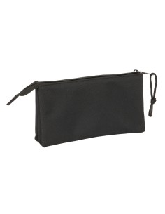Trousse Fourre-Tout Triple Wednesday Noir 22 x 12 x 3 cm 2