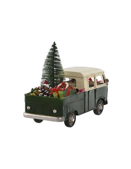 Décorations de Noël Home ESPRIT Rouge Vert 26,5 x 12 x 19 cm (2 Unités)