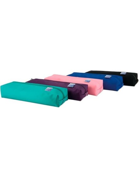Trousse d'écolier Oxford 400150280 Multicouleur 22 x 7 x 3,5 cm (5 Unités)