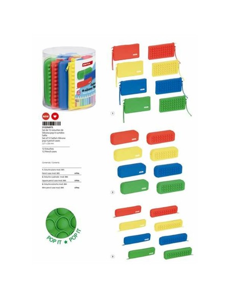Trousse d'écolier Safta Multicouleur Lot