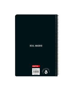 Carnet Real Madrid C.F. Blanc Gris A4 80 Volets 2