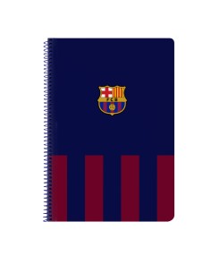 Carnet F.C. Barcelona 24/25 Bordeaux Blue marine A4 80 Volets