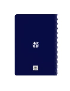 Carnet F.C. Barcelona 24/25 Bordeaux Blue marine A4 80 Volets 2