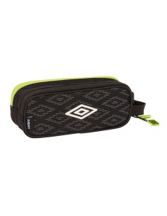 Trousse Fourre-Tout Double Umbro Lima Noir 21 x 8 x 6 cm