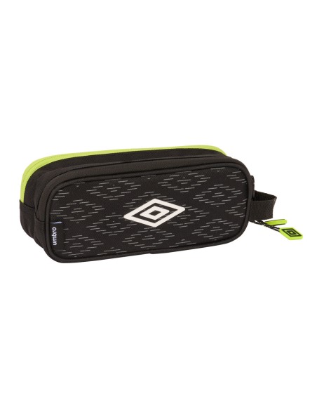 Trousse Fourre-Tout Double Umbro Lima Noir 21 x 8 x 6 cm