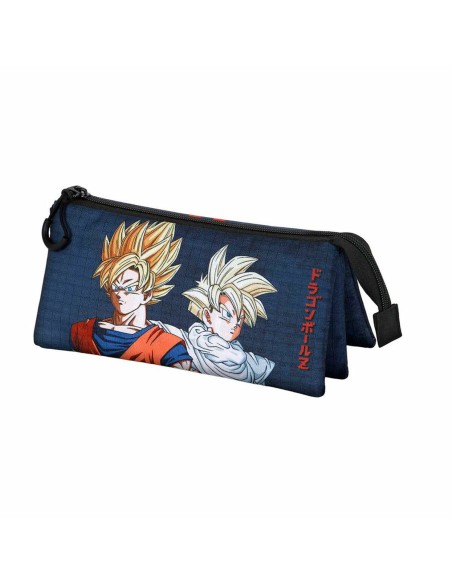 Trousse Fourre-Tout Triple Dragon Ball Karactermania Bleu foncé