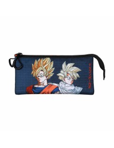 Trousse Fourre-Tout Triple Dragon Ball Karactermania Bleu foncé 2