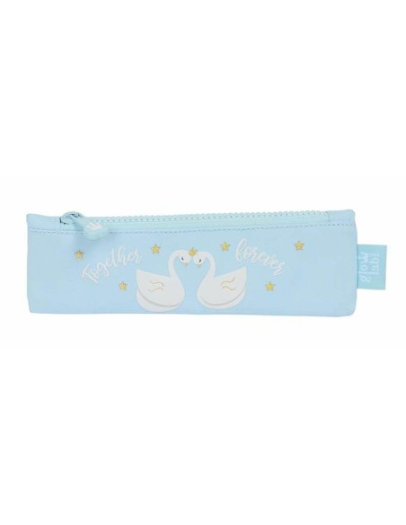 Fourre-tout Glowlab Kids Bleu 20 x 6 x 1 cm Cygne Étroit