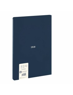 Cahier Milan 1918 Blue marine A4 à carreaux 2