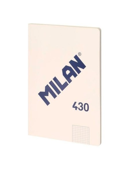 Cahier Milan 1918 Beige A4 à carreaux