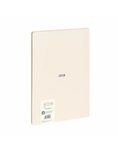Carnet Milan 430 Beige A4 48 Volets 21 x 29,7 cm (3 Unités)