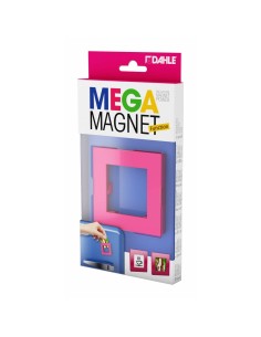 Aimant Novus MEGA Magnet SQUARE XL Rose Carré 7,5 x 7,5 cm 2