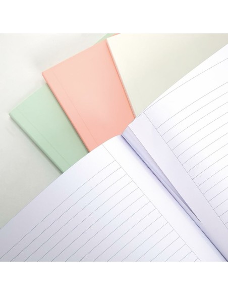 Carnet Milan 430 Rose A4 48 Volets 21 x 29,7 cm (3 Unités)