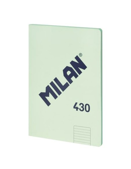 Carnet Milan 430 Vert A4 48 Volets 21 x 29,7 cm (3 Unités)