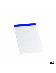 Bloc de Notes ENRI Blanc A5 4 mm (5 Unités)