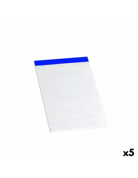 Bloc de Notes ENRI Blanc A5 4 mm (5 Unités)