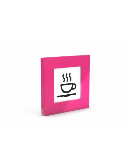 Aimant Novus MEGA Magnet SQUARE XL Rose Carré 7,5 x 7,5 cm