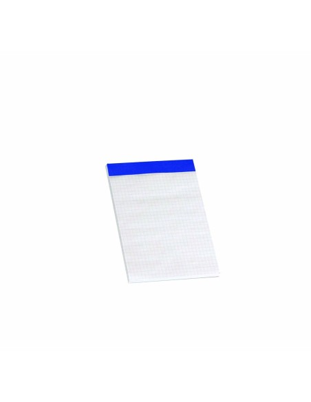 Bloc de Notes ENRI Blanc A6 80 Volets 4 mm (10 Unités)