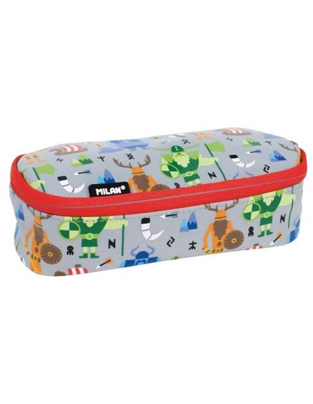 Fourre-tout Milan VIKINGS Gris Multicouleur 20,5 x 9 x 5,5 cm