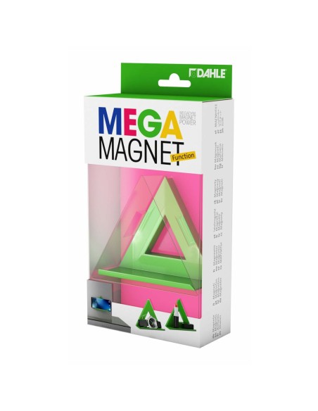 Aimant Novus MEGA Magnet DELTA XL Vert 9 x 9 cm